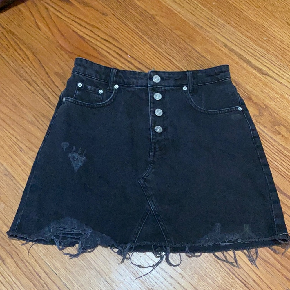 Urban Outfitters BDG Black Denim Skirt